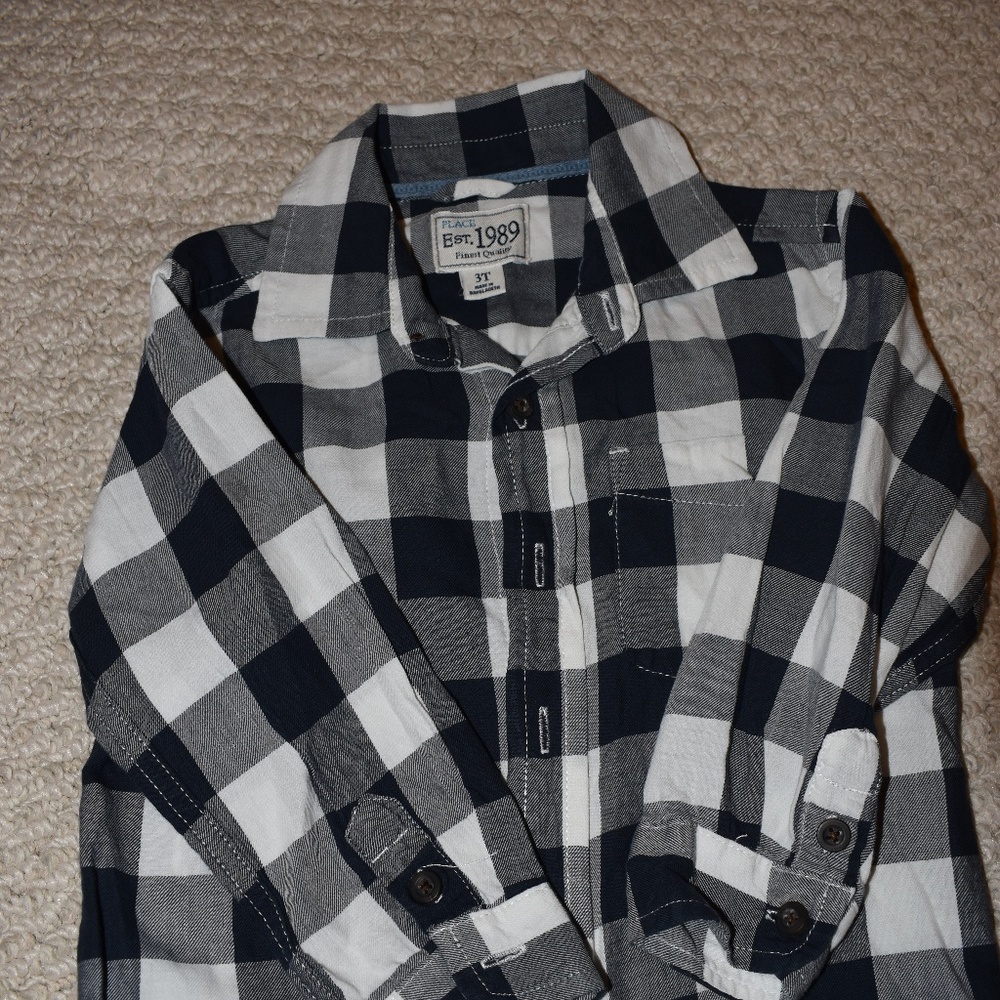 Boys-3T-Button Down Shirt